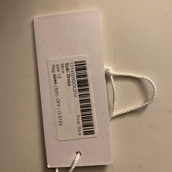 Reformation Sukie Dress in mole. Size 12 - Picture 4 of 9